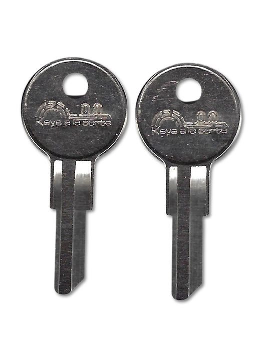 Key code LL1H-LL225H Craftsman replacement key pair, CG22 blank
