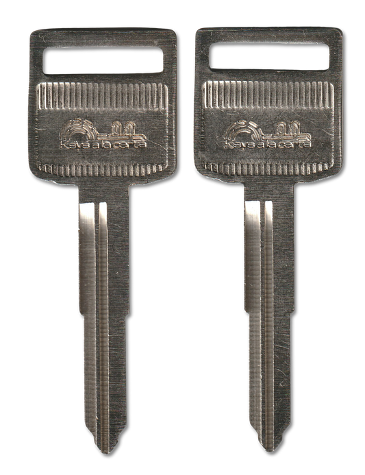 Key code 6001-7000 Suzuki replacement key, SUZ18 blank (front)