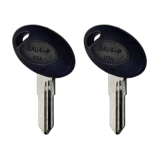 Key code RV301-RV370 Bauer replacement key pair, BAU4 blank