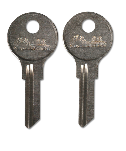Key code FR301-FR800 Chicago replacement key pair, AP1/AP2/AP3/AP4 blank