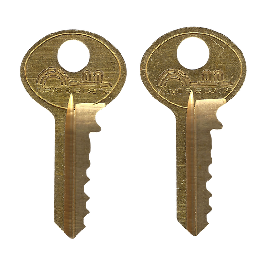 Key code 1001-3000 Hudson replacement key pair, CO106 blank