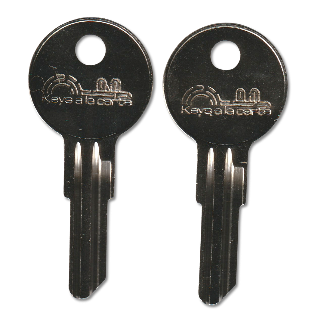 Key code RH1-RH050 Perko replacement key, Y12 blank