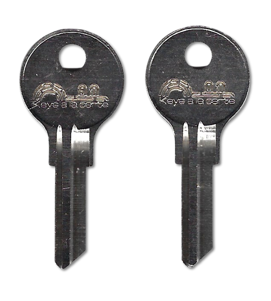Key code R221-R240 Hudson replacement key, FR2 blank