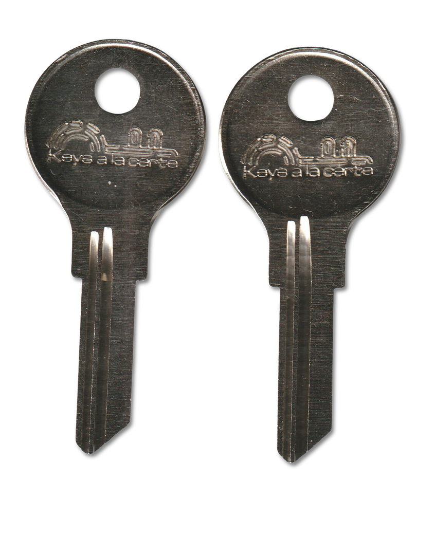Key code TM151-TM200 TriMark replacement key, AP2 blank
