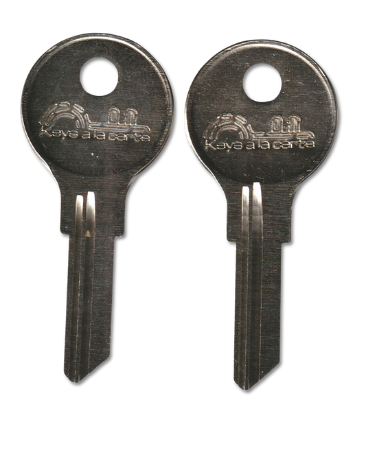 Key code 1251XY-2500XY Chicago replacement key, AP2 blank