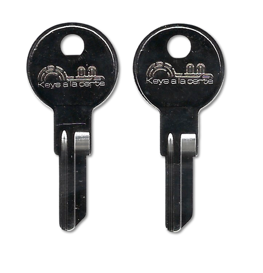 Key code 001W-400W Wesko replacement key, IN8 blank